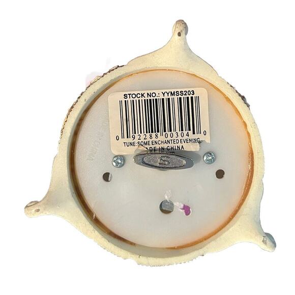 Vintage Musical Porcelain Egg With Angels Plays "Some Enchanted Evening" TB68 - Picture 8 of 8